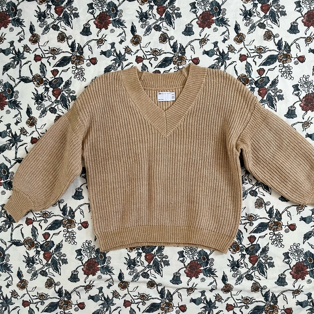 Balloon Sleeve Sweater